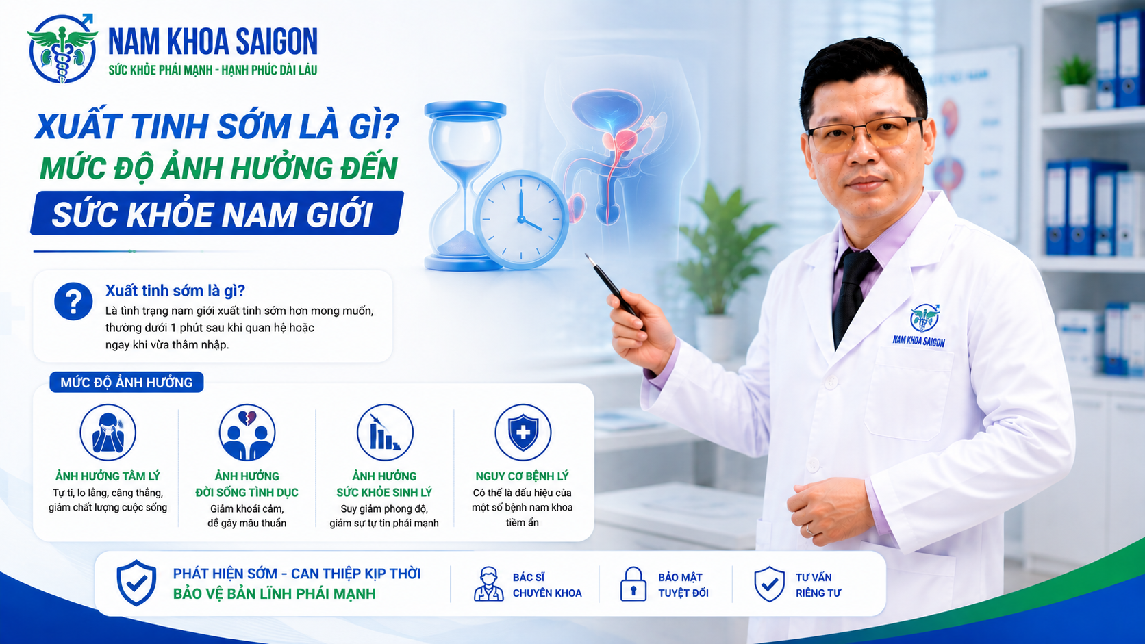 Cách khắc phục xuất tinh sớm